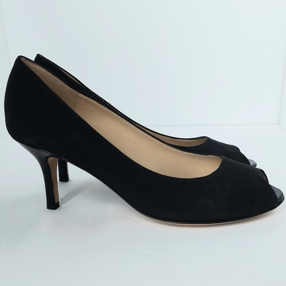 Magli by Bruno Magli Alexis Peep Toe Pumps Sz 8.5B - Picture 5 of 10